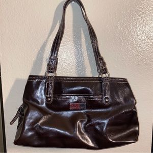 Nine & co dark brown small purse